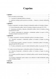 Studiu de caz comparativ privind nivelul, structura și dinamica cheltuielilor publice în România și Spania - Pagina 2