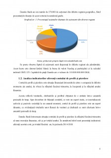 Analiza evoluției indicatorilor din contul de profit și pierdere pentru Danske Bank - Pagina 4