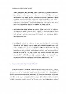 Interfața Haptică PHANToM - Pagina 5