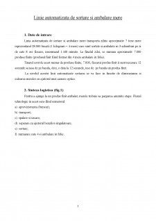 Linie automatizată de sortare și ambalare mere - Pagina 1
