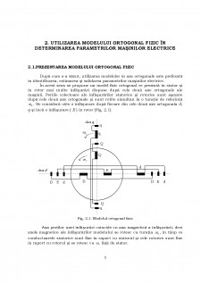 Utilizarea modelului ortogonal fizic în determinarea parametrilor mașinilor electrice - Pagina 3