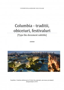Columbia - traditii, obiceiuri, festivaluri - Pagina 1