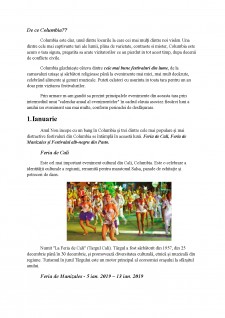 Columbia - traditii, obiceiuri, festivaluri - Pagina 2
