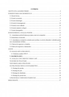 Analiza mediului de afaceri Starbucks România - Pagina 2