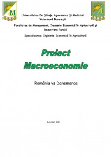 Macroeconomie - România vs Danemarca - Pagina 1