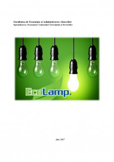 Plan de afacere EcoLamp - Pagina 1