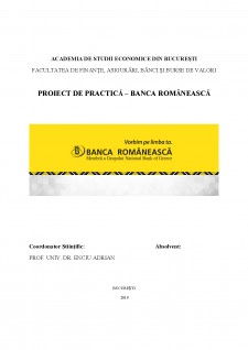 Practică Banca Românească - Pagina 1