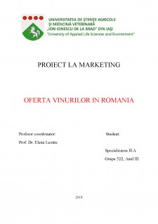 Oferta vinurilor în România - Pagina 1