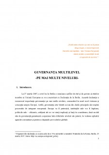 Guvernanța multilevel - Pagina 2