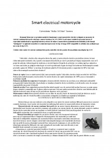 Smart electrical motorcycle - Pagina 1