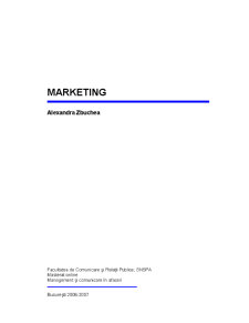 Curs Marketing - Masterat - Pagina 1