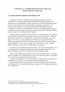 Analiza acordurilor de finanțare a României de către FMI în perioada 1990-2017 - Pagina 4
