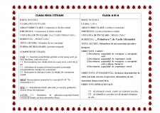 Proiect clasa pregătitoare și a III-a CLR și Limba și Literatura Română - Pagina 2