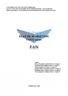 Plan de marketing Fan-Courier - Pagina 1