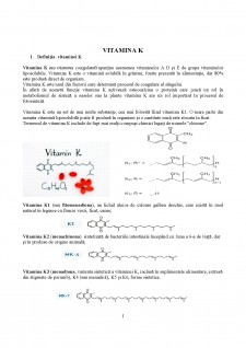 Vitamina K - Pagina 1