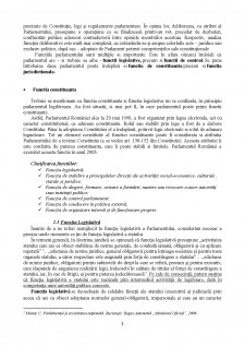 Funcțiile Parlamentului în România - Pagina 3