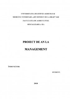 Proiect managerial de îmbunătățire a rezultatelor tehnico-economice de ansamblu la SC Wimberry SRL - Pagina 1
