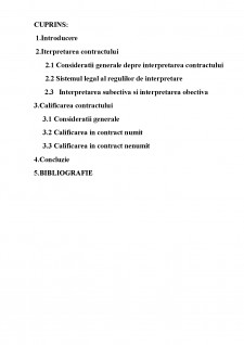Interpretarea și calificarea contractului civil - Pagina 2