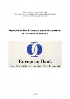 Operațiunile Băncii Europene pentru reconstrucție și dezvoltare în România - Pagina 1