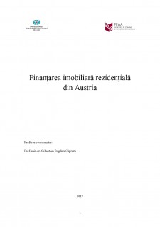 Finanțarea imobiliară rezidențială din Austria - Pagina 1