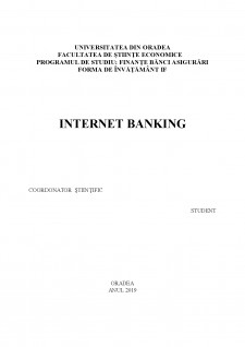 Internet banking - Studiu comparativ - Pagina 1