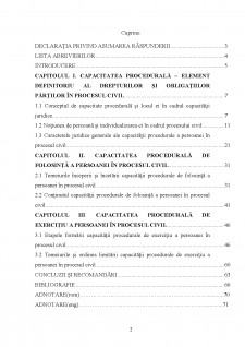Capacitatea procedurală de folosință și exercițiu a persoanei în procesul civil - Pagina 2
