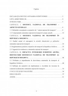 Sistemul național de transport în Republica Moldova - Pagina 2