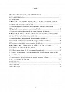Particularitățile contractului maritim al mărfurilor - Pagina 2