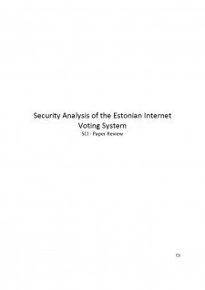 Security analysis of the estonian internet voting system - Pagina 1