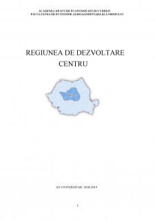 Regiuni de dezvoltare din centrul României - Pagina 1