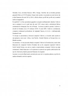 Multinaționalele pe piața românească - Unilever SA - Pagina 4