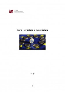 Euro - avantaje și dezavantaje - Pagina 1