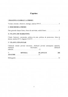 Plan de afaceri Cofetăria Caramel - Pagina 2