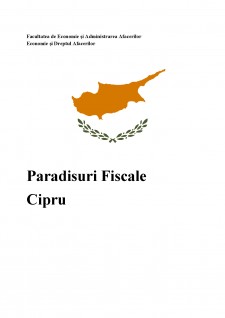 Paradisuri fiscale - Cipru - Pagina 1