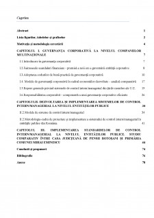 Implementarea standardelor de control intern la nivelul entităților publice - Pagina 1