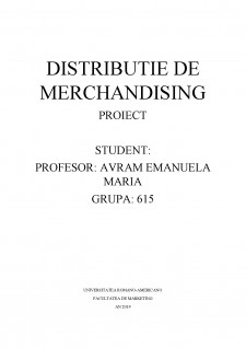 Distribuție de merchandising - Pagina 1