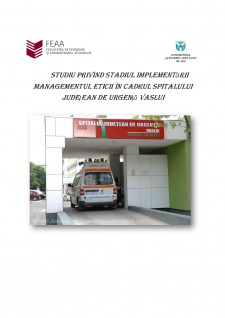 Studiu privind stadiul implementării managementul eticii în cadrul Spitalului Județean de Urgență Vaslui - Pagina 1