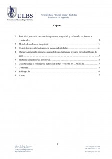 Analiza factorilor și a proceselor care caracterizează integritatea conductelor de transport gaze - Pagina 2