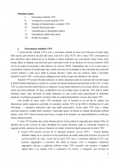 Securitatea rețelelor VPN - Pagina 1
