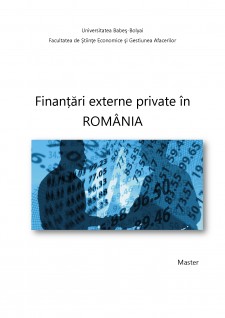 Finanțări externe private în România - Pagina 1