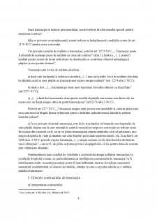 Contractul de tranzacție - Condițiile de validitate și efecte - Pagina 3
