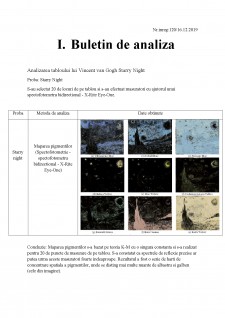 Raport de autentificare și clasare - Starry night de Vincent van Gogh - Pagina 3