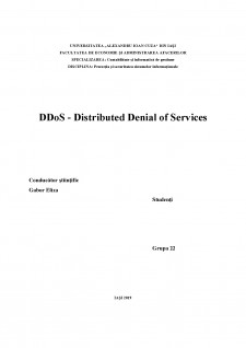DDoS - Distributed Denial of Services - Pagina 1