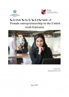 Female entrepreneurship în the United Arab Emirates - Pagina 1