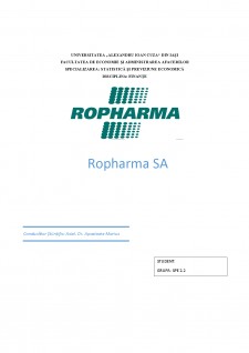 Ropharma SA - Pagina 1