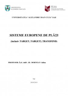 Sisteme europene de plăți - Pagina 1