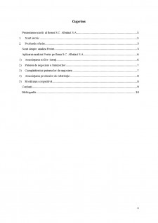 Management strategic - Analiza Porter al firmei SC Albalact SA - Pagina 2