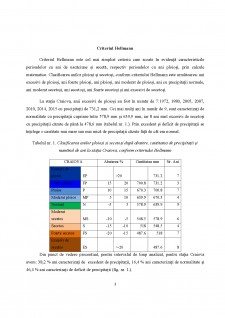 Regimul precipitațiilor atmosferice - Criteriul Hellmann - Pagina 1