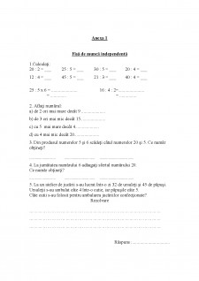 Matematica prin activități practice - Exerciții și probleme aplicative - Pagina 1