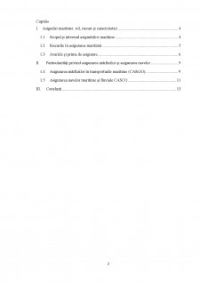 Asigurări maritime și fluviale - Particularități privind asigurarea mărfurilor și asigurarea navelor - Pagina 2